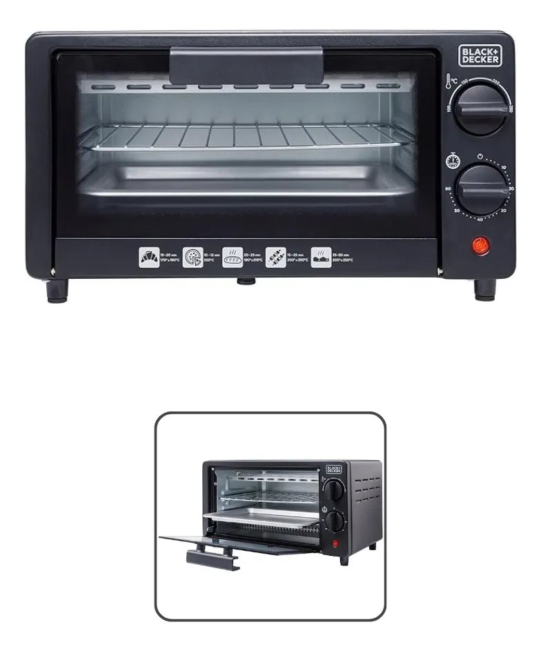 BLACK+DECKER Forno Elétrico, 9 Litros analise real